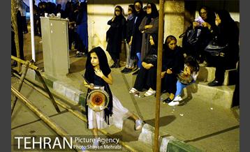 عزاداری شب پنجم ماه محرم در محله گرگان 25