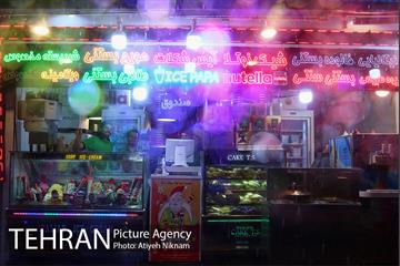 شب بارانی تهران 18
