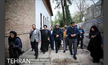 حضور پیروز حناچی در کتابخانه گردی الهام فخاری 20