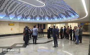 بازدید فعالان فضای مجازی از ایستگاه مریم مقدس(س) 28