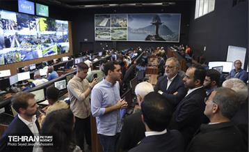 بازدید شهردار تهران از مرکز کنترل ترافیک 25