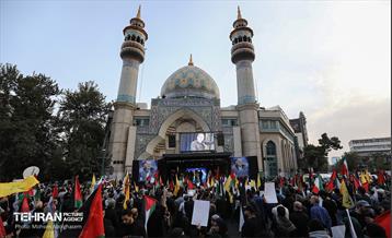 اجتماع مردم تهران در محکومیت جنایت رژیم صهیونیستی 19