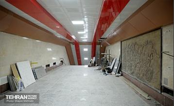 توسعه متروی تهران؛ ایستگاه شهید رضایی 34