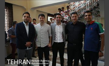 خداحافظی جواد نکونام از فوتبال 5