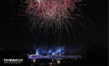 نورافشانی در پل طبیعت  10