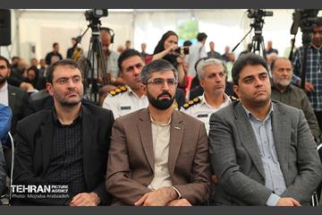 آیین بهره‌برداری از طرح نوسازی حمل و نقل عمومی تهران 15