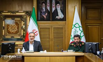 دیدار فرمانده سپاه محمد رسول الله (ص) با شهردار تهران 6