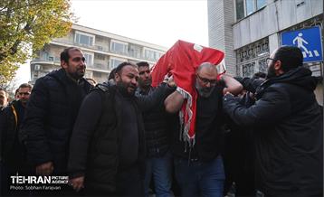 تشییع پیکر خبرنگار فقید مهدی علیرضایی 44