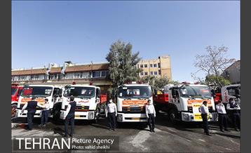 عملیات ضدعفونی محدوده مرکزی تهران 2