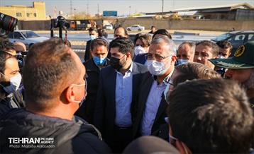 بهره برداری از پروژه غیر هم‌سطح سه راه باقر شهر 24