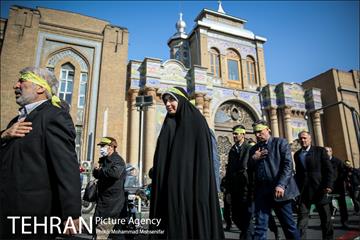 دسته عزاداران فاطمی شهرداری تهران 4