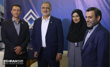 بازدید شهردار تهران از نمایشگاه بین المللی فرصت های سرمایه گذاری پایتخت