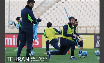 تمرین تیم فوتبال استقلال