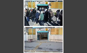 تهران تحت تاثیر ویروس کرونا 6