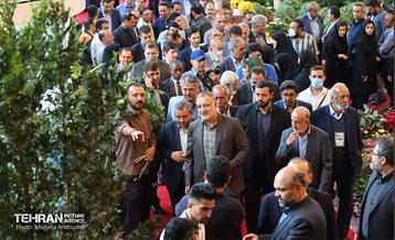 آیین افتتاح نوزدهمین نمایشگاه بین‌المللی گل و گیاه 8