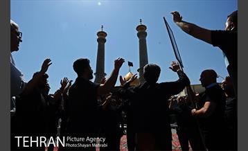 عزاداری تاسوعا در حرم شاه عبدالعظیم حسنی (ع) 2