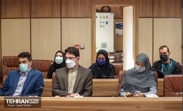 مراسم تودیع و معارفه معاونین مرکز ارتباطات شهرداری تهران 6