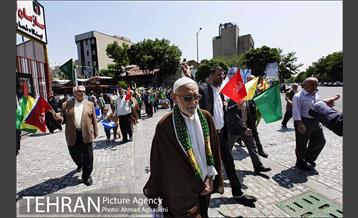 راهپیمایی دسته های شادی به مناسبت ولادت حضرت امیرالمومنین(ع) 12