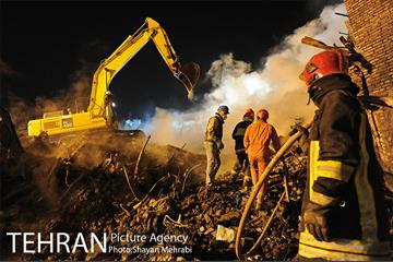 چهارمین روز آواربرداری ساختمان پلاسکو-4 2