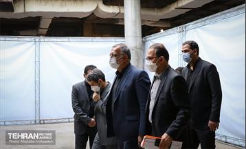 بازدید شهردار تهران از سازمان تاکسیرانی تهران 1