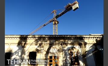 بازدید شهردار تهران از روند بازسازی و مرمت خانه باغ اتحادیه 14