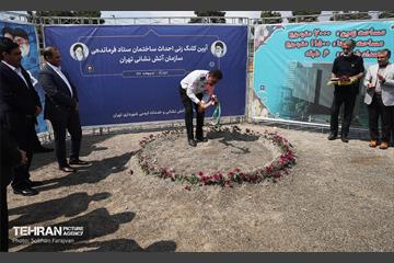 آیین کلنگ‌زنی احداث ساختمان ستاد فرماندهی سازمان آتش‌نشانی 15