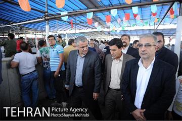 بازدید معاونین شهردار از جایگاه های عرضه دام زنده 4