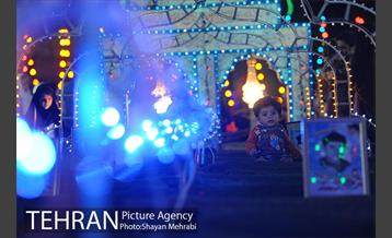 آذین بندی خیابانها در آستانه نیمه شعبان  24