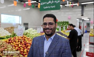 افتتاح بازار میوه و تره‌بار میخک و مروارید 5