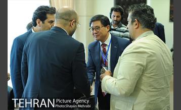 دیدار میهمانان خارجی حاضر در اجلاس جهانی شوراها و شهرداران با رییس مرکز ارتباطات و امور بین الملل شهرداری تهران 25