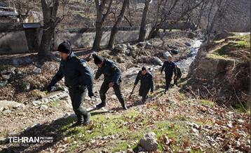 دومین روز اجرای طرح ضربتی پاکسازی دره فرحزاد 7