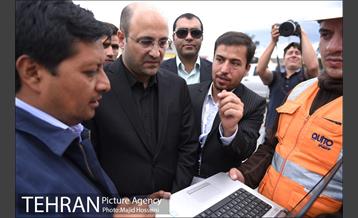 بازدید نماینده تهران در اجلاس HABITAT III از پروژه تقاطع غیر همسطح کاراپونکو و اتوبان سیمون بولیوار 3