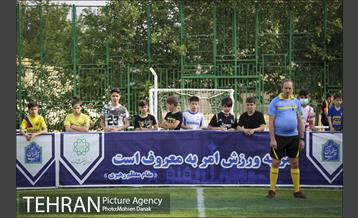 اختتامیه مسابقات فوتبال خیابانی جام رمضان ۱۴۰۰ در محله هرندی 1