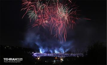 نورافشانی در پل طبیعت  6