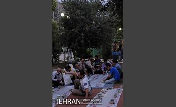 یک افطاری ساده برای کارتن خوابان 8