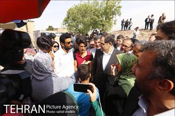 بازدید وزیر بهداشت و سرپرست شهرداری تهران از کوره پز خانه 9
