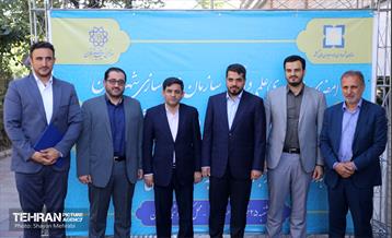 مراسم امضاء سند همکاری بین سازمان زیباسازی و سازمان دهیاری ها و شهرداری ها 22