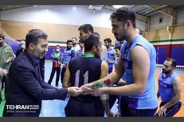 بازدید شهردار منطقه ۱۷ از اردوی تیم ملی والیبال نشسته 17