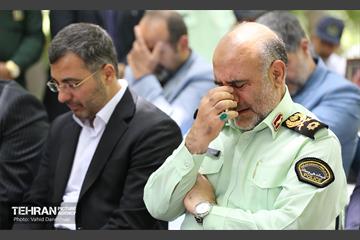 آیین نام گذاری پل بهاران به نام شهید امنیت محمدعلی بایرامی