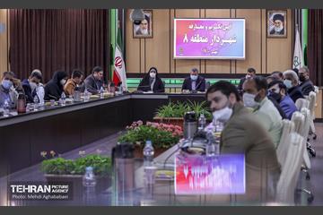 آیین تکریم و معارفه شهردار منطقه هشت 6