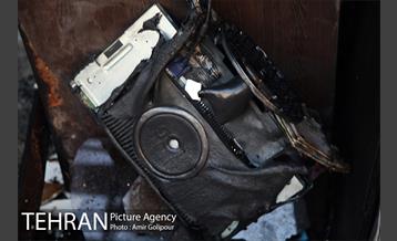 آتش سوزی مجتمع تجاری طوبی 15