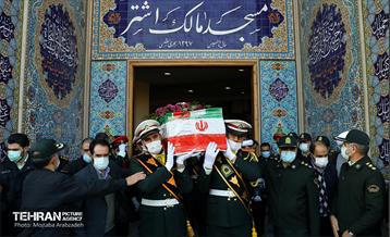 مراسم وداع و تشییع پیکر سردار محمد کریم بیات 15