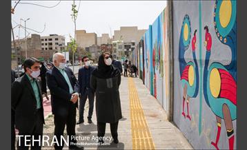 بازدید حق شناس و جوادی یگانه از خیابان اجتماعی  4