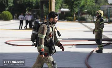 بازدید رییس مدیریت بحران کشور از مرکز آموزش آتش‌نشانی شهرداری تهران 52