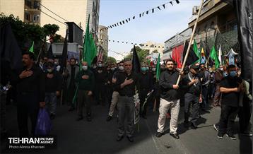 مراسم تشییع و تدفین شهدای گمنام در منطقه ۳ تهران  10