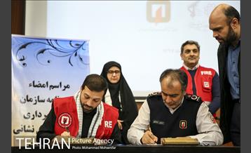 امضا تفاهم نامه میان سازمان های بسیج و آتش نشانی شهرداری تهران 21