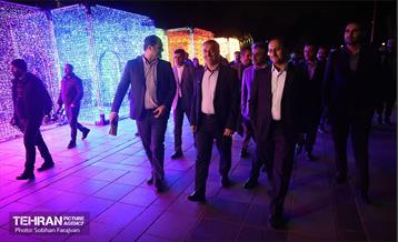 جشنواره نور تهران در بوستان ملت 7