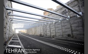 زیرگذر استاد معین قبل از افتتاح 20