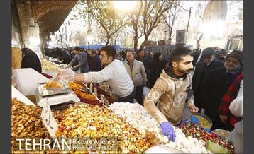 خرید شب یلدا در بازار تهران 8