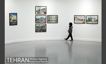 بازدید احمد مسجد جامعی از نمایشگاه تهران از منظر هنرمندان 27